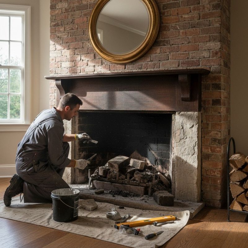 Old Fireplace Remodeling