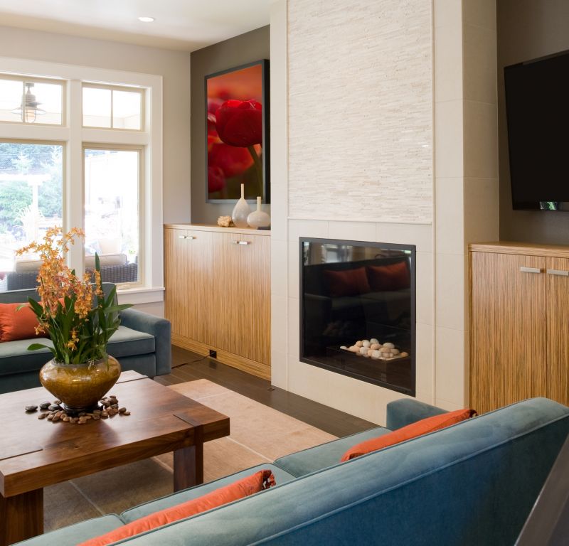 Completed Fireplace Renovation