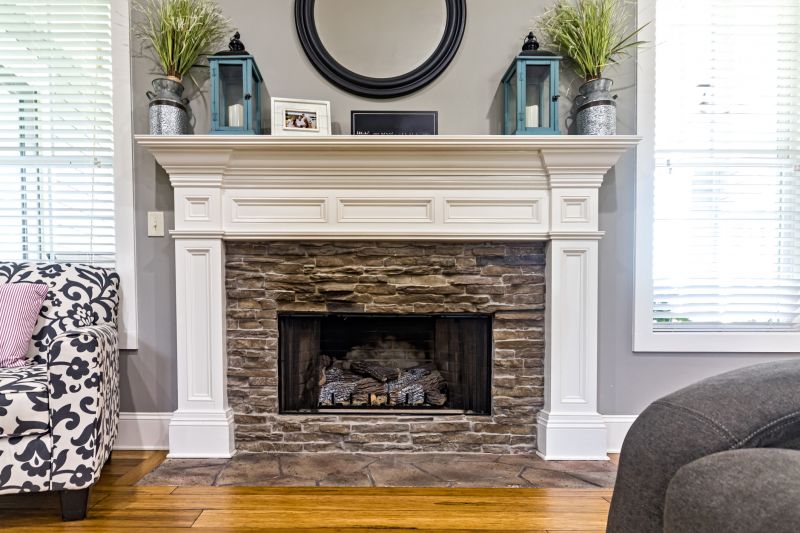 Custom Mantel Installation